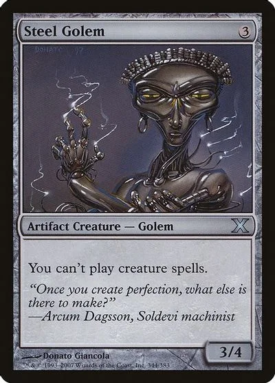 Steel Golem [Foil]