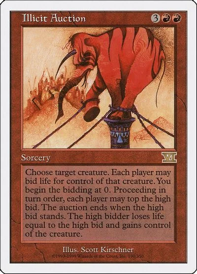 Illicit Auction