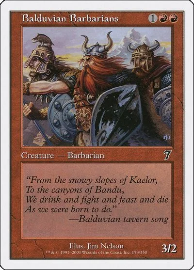 Balduvian Barbarians [Foil]