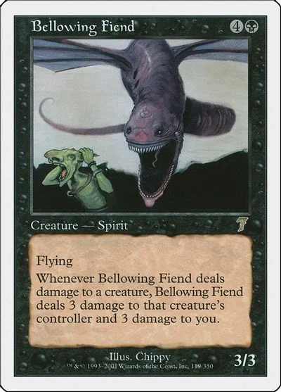 Bellowing Fiend [Foil]