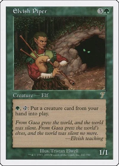 Elvish Piper [Foil] #242