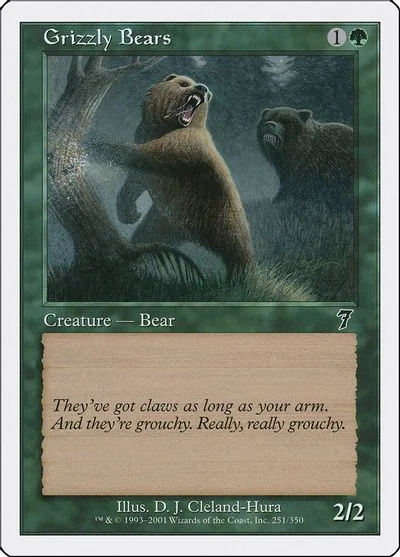 Grizzly Bears [Foil] #251