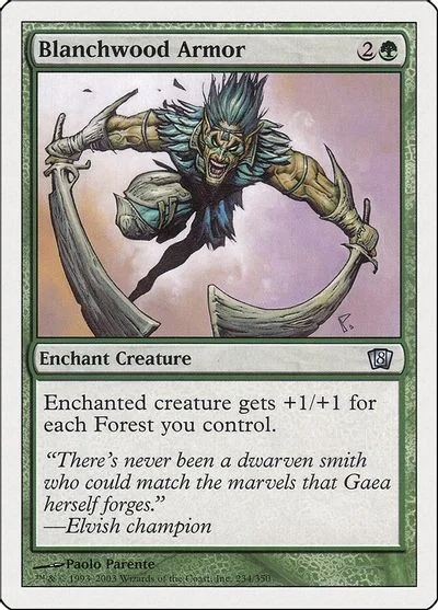 Blanchwood Armor [Foil] #234