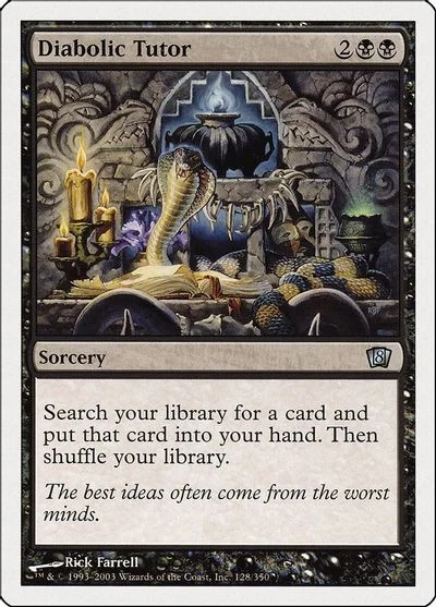 Diabolic Tutor [Foil] #128