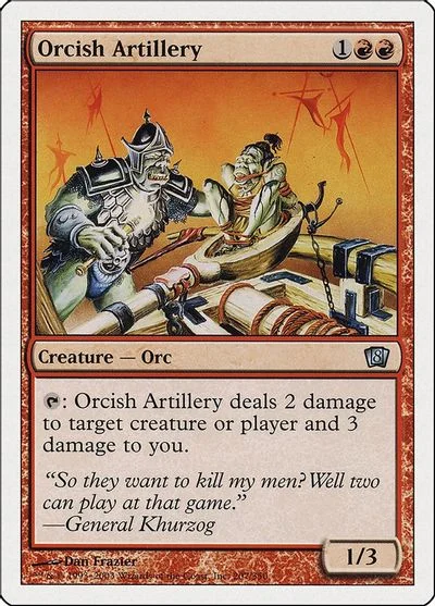 Orcish Artillery [Foil] #207
