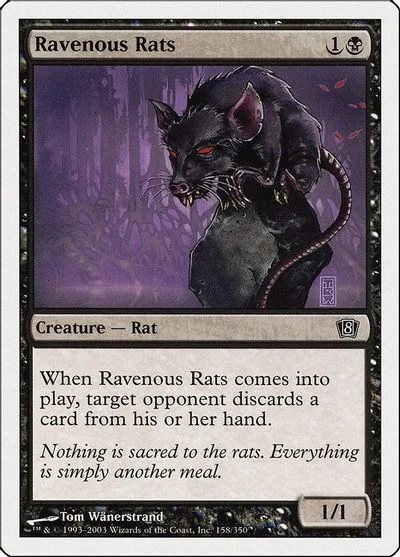 Ravenous Rats [Foil] #158