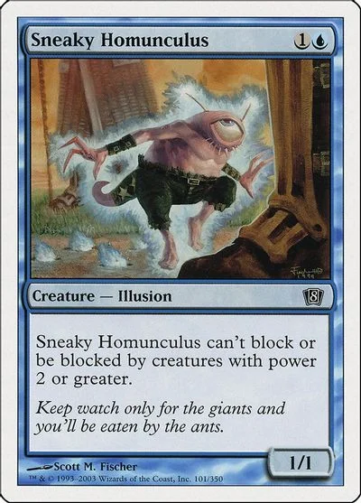 Sneaky Homunculus [Foil] #101