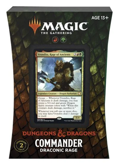 Draconic Rage Commander Deck