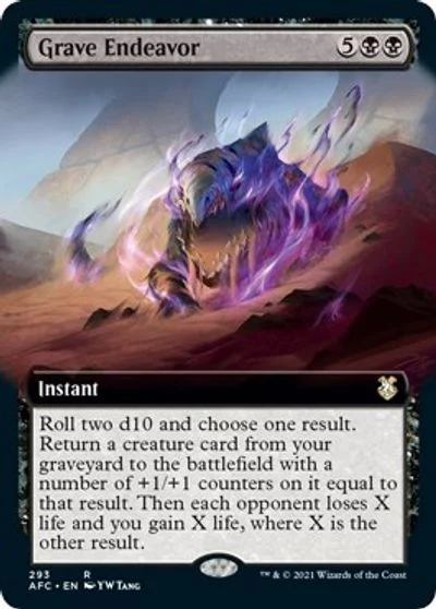 Grave Endeavor [Extended Art]