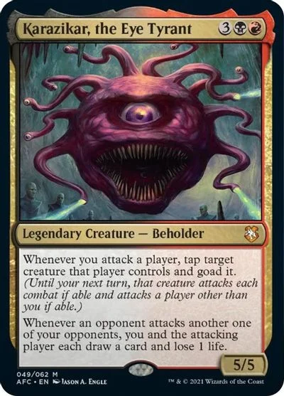 Karazikar, the Eye Tyrant [Foil]