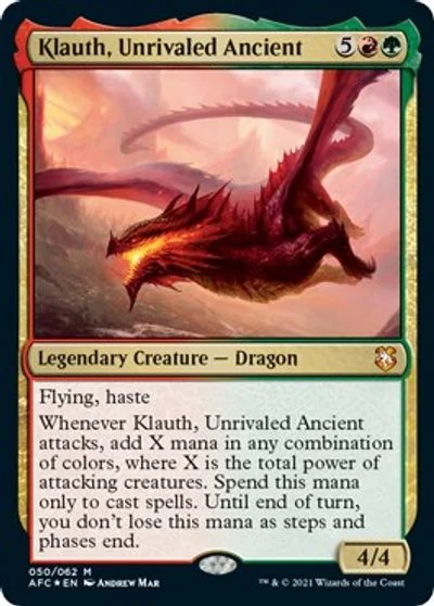 Klauth, Unrivaled Ancient [Foil] #50