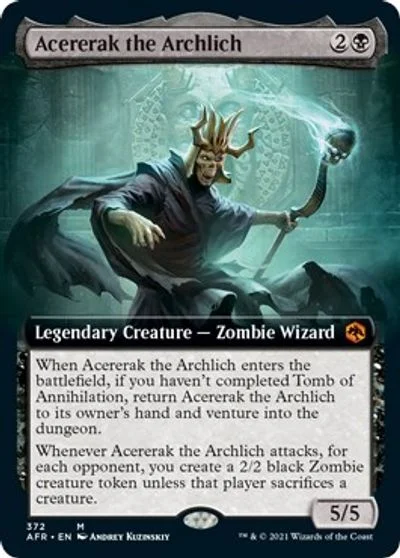 Acererak the Archlich [Extended Art Foil] #372