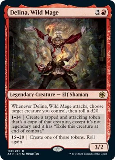Delina, Wild Mage [Foil] #138
