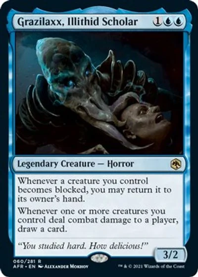 Grazilaxx, Illithid Scholar [Foil] #60