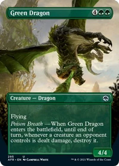 Green Dragon [Extended Art Foil] #295