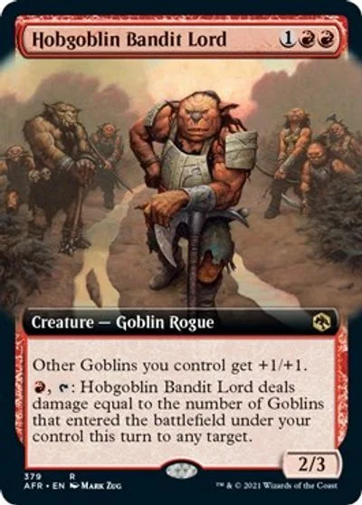 Hobgoblin Bandit Lord [Extended Art] #379