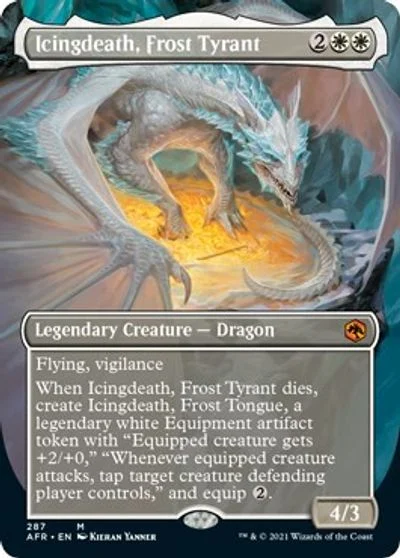 Icingdeath, Frost Tyrant [Extended Art Foil] #287