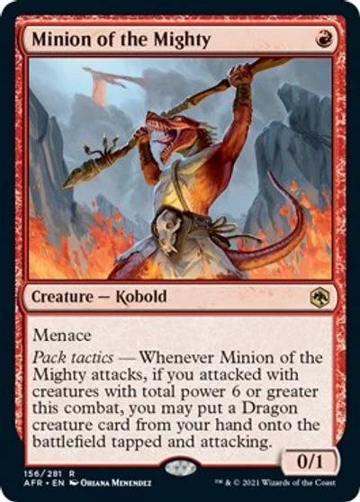 Minion of the Mighty [Foil] #156