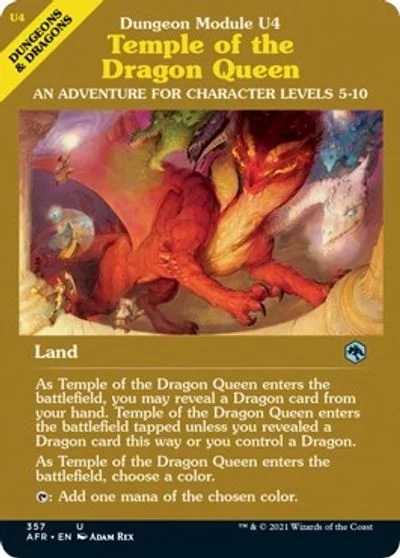 Temple of the Dragon Queen [Foil] #260