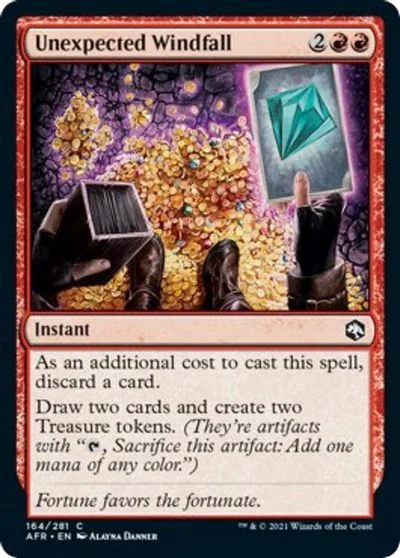 Unexpected Windfall #164