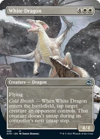 White Dragon [Extended Art Foil] #288