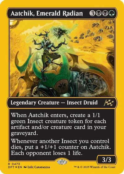 Aatchik, Emerald Radian [First Place Foil] #473