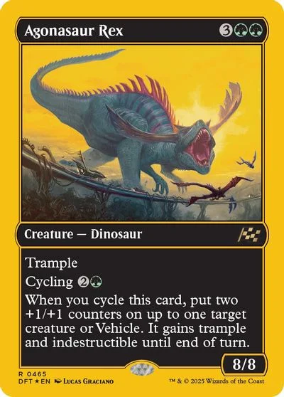 Agonasaur Rex [First Place Foil] #465