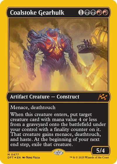Coalstoke Gearhulk [First Place Foil] #477