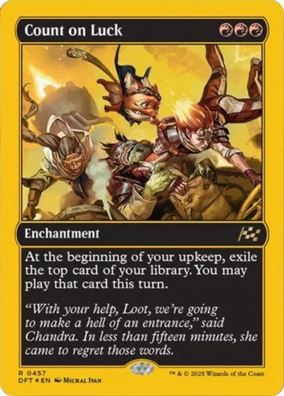 Count on Luck [First Place Foil] #457