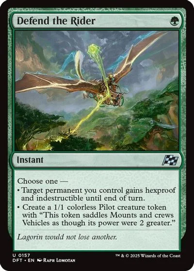 Defend the Rider [Foil] #157