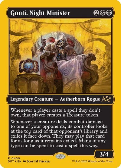 Gonti, Night Minister [First Place Foil] #450