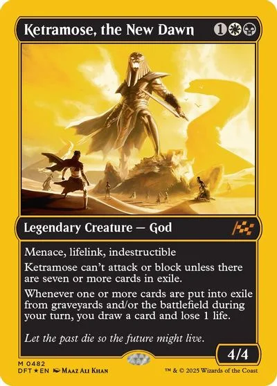 Ketramose, the New Dawn [First Place Foil] #482