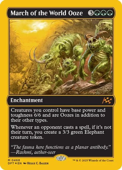 March of the World Ooze [First Place Foil] #468