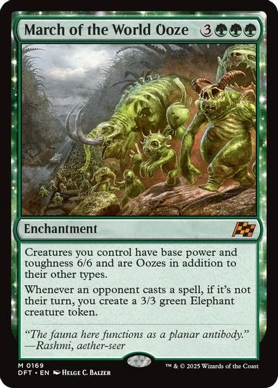 March of the World Ooze [Foil] #169