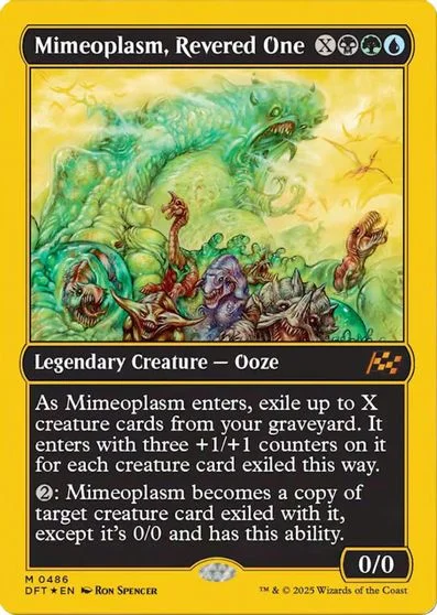Mimeoplasm, Revered One [First Place Foil] #486