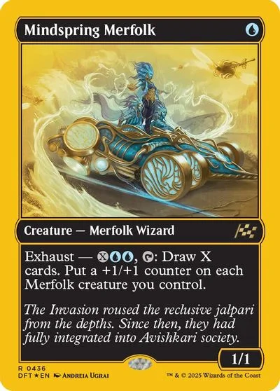 Mindspring Merfolk [First Place Foil] #436