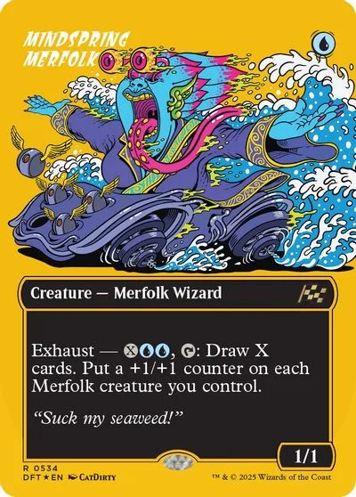 Mindspring Merfolk [First Place Foil] #534