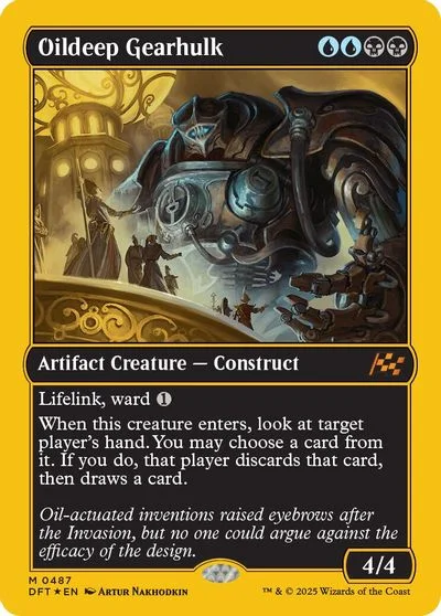 Oildeep Gearhulk [First Place Foil] #487