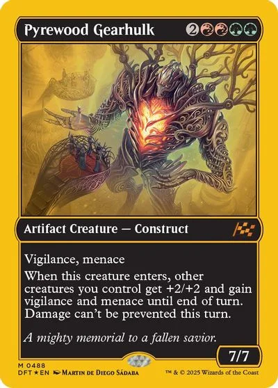 Pyrewood Gearhulk [First Place Foil] #488