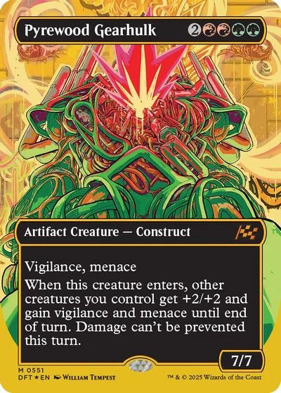 Pyrewood Gearhulk [First Place Foil] #551