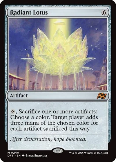 Radiant Lotus [Foil] #240