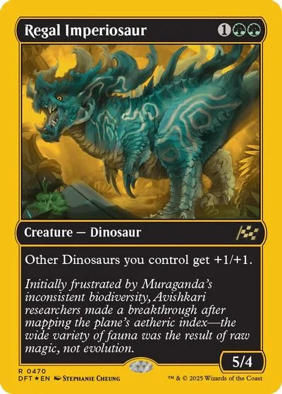 Regal Imperiosaur [First Place Foil] #470