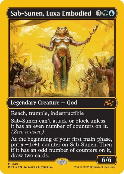 Sab-Sunen, Luxa Embodied [First Place Foil] #491