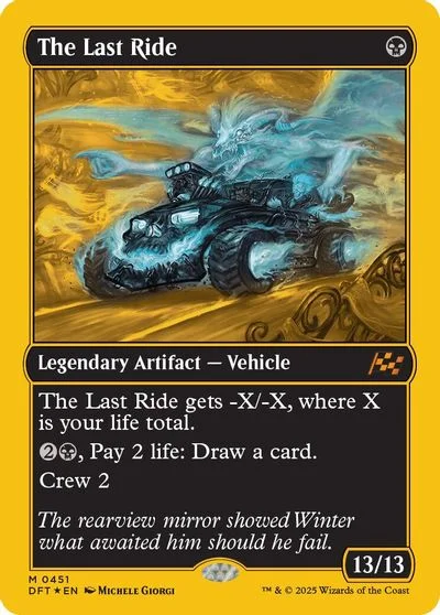 The Last Ride [First Place Foil] #451
