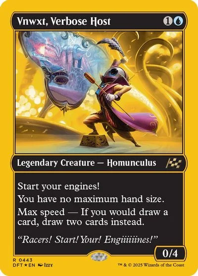Vnwxt, Verbose Host [First Place Foil] #443