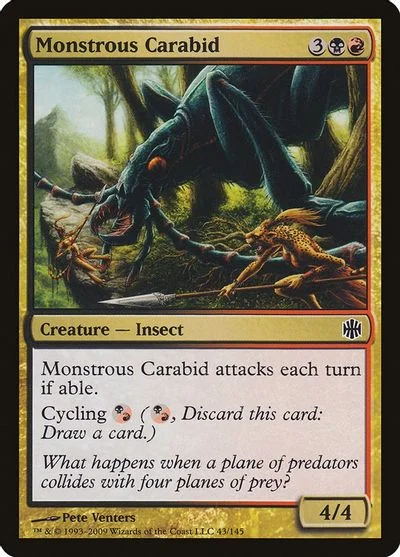 Monstrous Carabid [Foil]