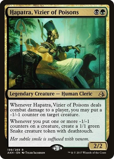 Hapatra, Vizier of Poisons [Foil] #199