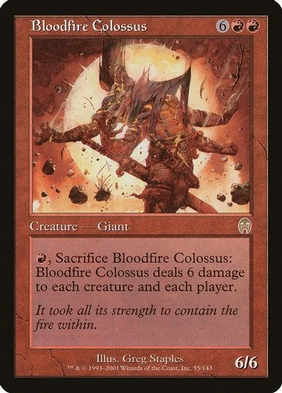 Bloodfire Colossus [Foil]