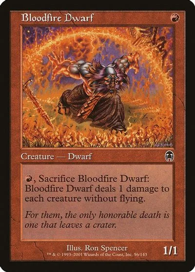Bloodfire Dwarf [Foil] #56