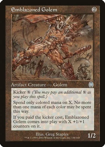 Emblazoned Golem [Foil]